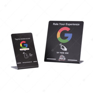 Custom Logo PVC NFC Review Desk Sign