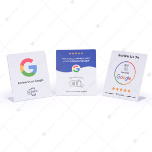 Custom PVC NFC Review Stand
