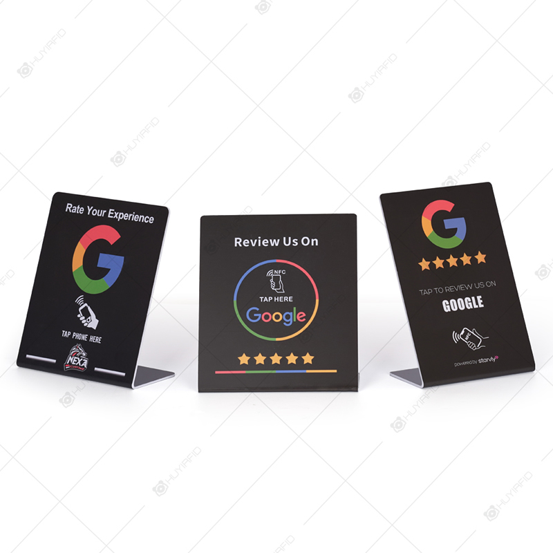 PVC Google Review NFC Stand