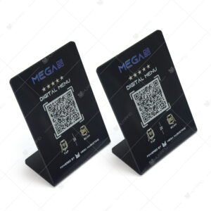 Waterproof PVC NFC Review Display Stand