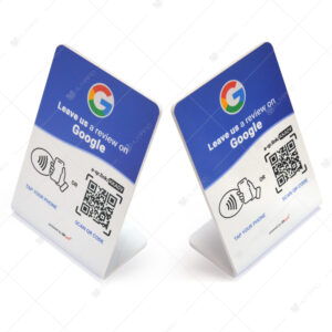 PVC Acrylic Composite Google Review NFC Stand