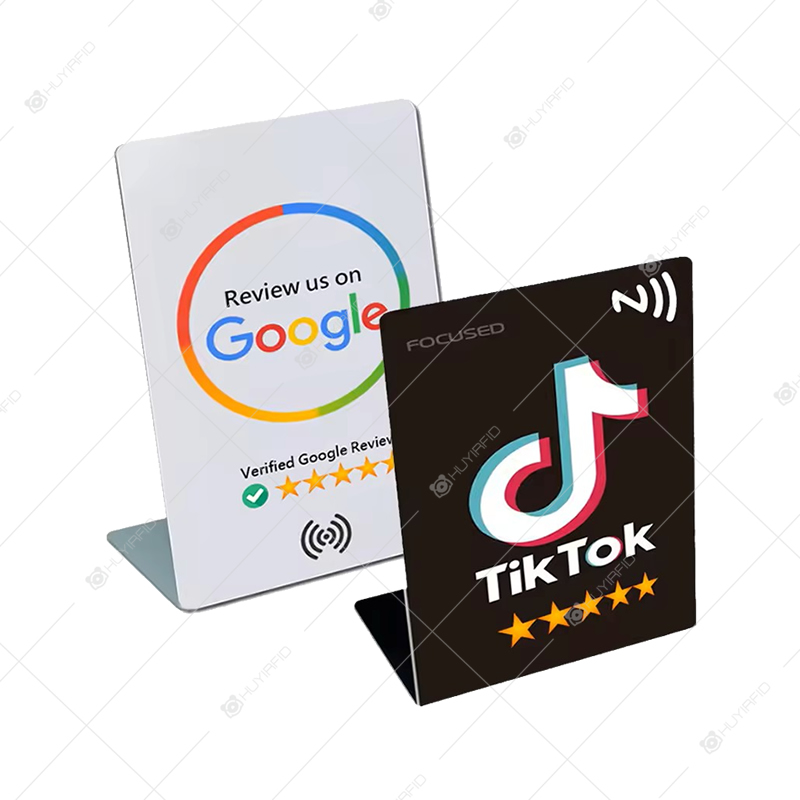 Waterproof PVC NFC Review Display Stand - Image 2